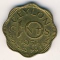Цейлон 10 центов 1951 год