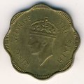 Цейлон 10 центов 1951 год