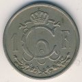 Люксембург 1 франк 1946 год - Рабочий-пудлинговщик