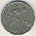 Люксембург 1 франк 1946 год - Рабочий-пудлинговщик
