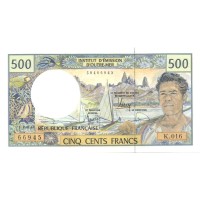 Французские Тихоокеанские Территории 500 франков 1992 год - UNC