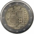 Андорра 2 евро 2015 год - Герб Княжества Андорра