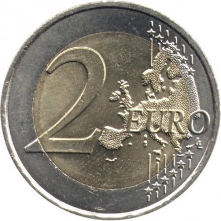 Андорра 2 евро 2015 год - Герб Княжества Андорра