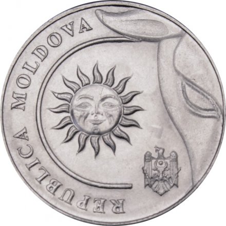 Молдавия 2 лея 2018 год