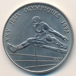 Конго 100 франков 1991 год