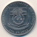 Конго 100 франков 1991 год