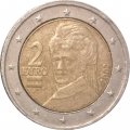 Австрия 2 евро 2002 год - Берта фон Зутнер