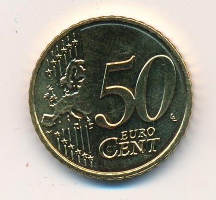 Люксембург 50 евроцентов 2012 год - Великий герцог Люксембурга Анри