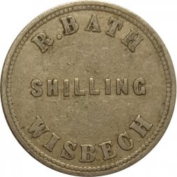 Жетон Великобритания R.BATH SCHILLING WISBECH