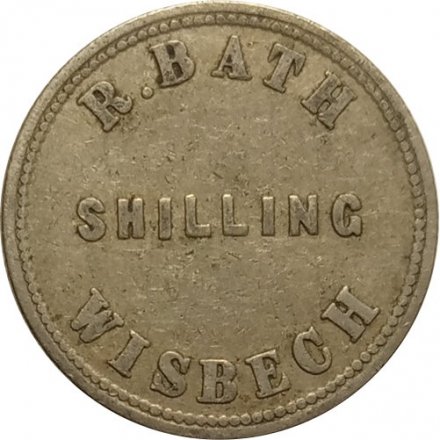 Жетон Великобритания R.BATH SCHILLING WISBECH