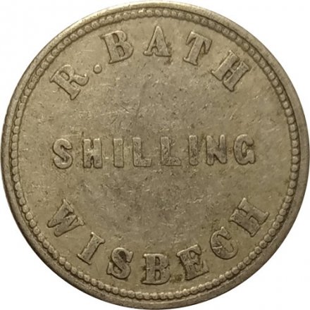 Жетон Великобритания R.BATH SCHILLING WISBECH
