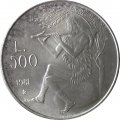 Сан-Марино 500 лир 1981 год - 2000 лет со дня смерти Вергилия, Буколики (игра на флейте)