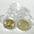 Капсула для хранения монет диаметром 25 мм (Россия)