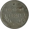 Бельгия 2 франка 1944 год BELGIQUE-BELGIE