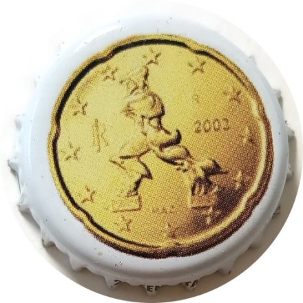 Пробка Италия - RI 2002. 20 Cent Italia