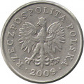 Польша 50 грошей 2009 год