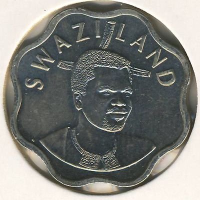 Свазиленд 10 центов 2002 год