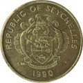 Сейшелы 5 центов 1990 год