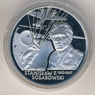 Польша 10 злотых 2004 год - Генерал С.Сосабовский