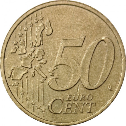 Люксембург 50 евроцентов 2004 год - Великий герцог Люксембурга Анри