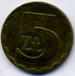 Польша 5 злотых 1980 год