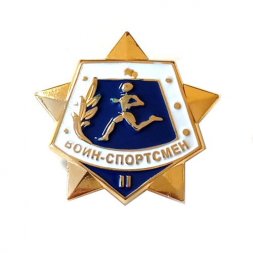 Значок "Воин-спортсмен" 2 степени, булавка