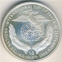 Босния и Герцеговина 14 экю 1993 год