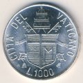 Ватикан 1000 лир 1984 год