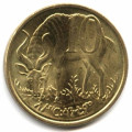 Эфиопия 10 сантимов 2008 год