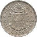 Великобритания 1/2 кроны 1959 год