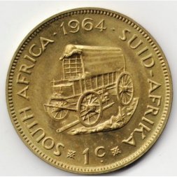 ЮАР 1 цент 1964 год
