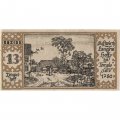 Германия (нотгельд) 50 пфеннигов 1921 год - Серия &quot;Районы Берлина&quot;. Темпельхоф. Трактирщик Лангенс Хофф в Темпло около 1780 года (вид 13) - XF