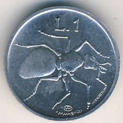 Сан-Марино 1 лира 1974 год