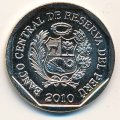 Перу 1 новый соль 2010 год - Стела Раймонди