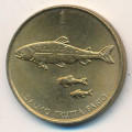 Словения 1 толар 2001 год - Форель