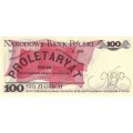 Польша 100 злотых 1976 год - Революционер Людвик Варынский - UNC