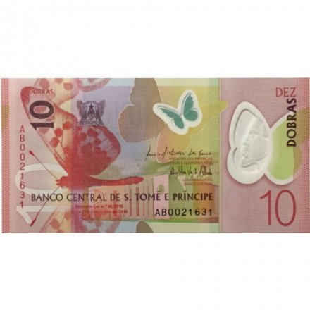 Сан-Томе и Принсипи 10 добр 2016 год - UNC