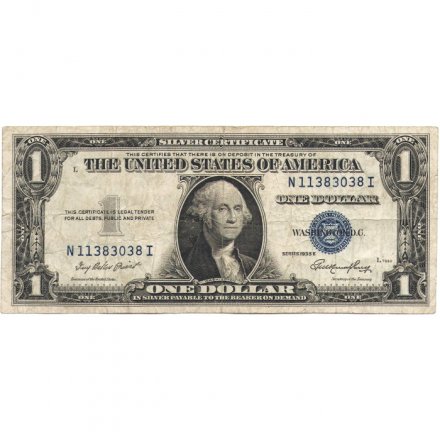 США 1 доллар 1935 год - Серия E - F