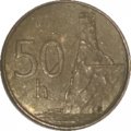 Словакия 50 гелеров 2002 год