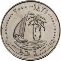 Катар 50 дирхамов 2000 год