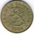 Финляндия 50 пенни 1964 год