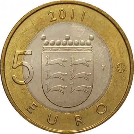 Финляндия 5 евро 2011 год - Остроботния