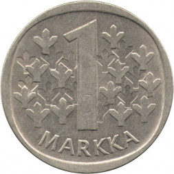 Финляндия 1 марка 1969 год