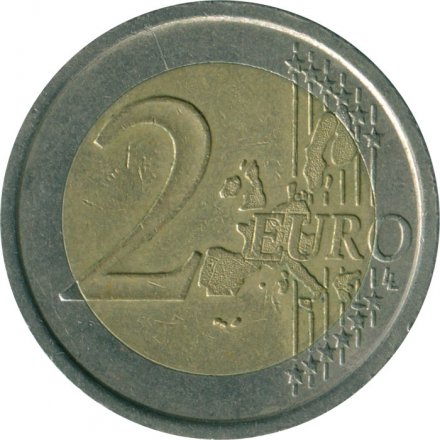 Италия 2 евро 2003 год - Данте Алигьери