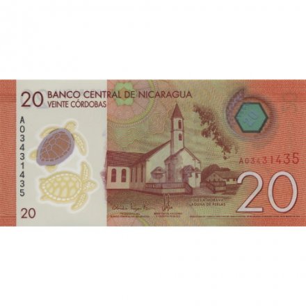 Никарагуа 20 кордоба 2014 год - Фестиваль Майо Я UNC