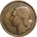Франция 10 франков 1953 год - Галльский петух (без отметки МД)