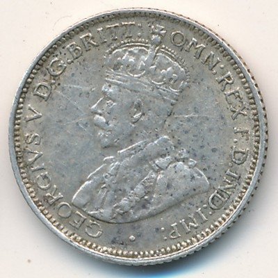 Австралия 6 пенсов 1928 год