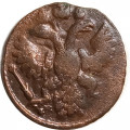 Полушка 1735 год Анна Иоанновна (1730 - 1740) - VF