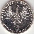 ФРГ 5 марок 1978 год - 225 лет со дня смерти Иоганна Бальтазара Неймана (F)