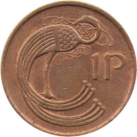 Ирландия 1 пенни 1995 год